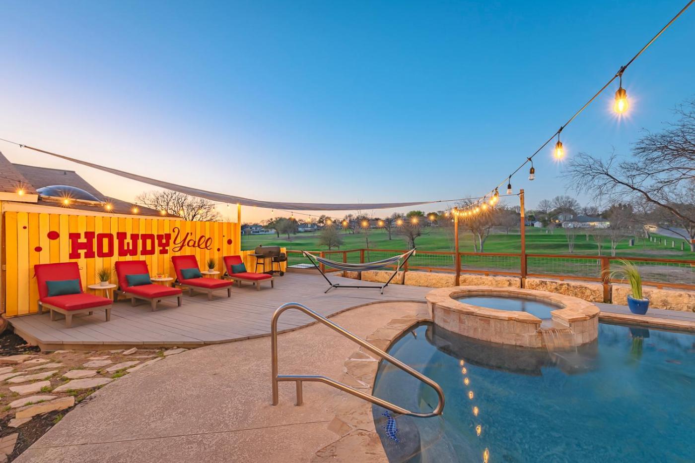 Stunning Pool Overlooking Golf Course & Game Room Σαν Αντόνιο Εξωτερικό φωτογραφία