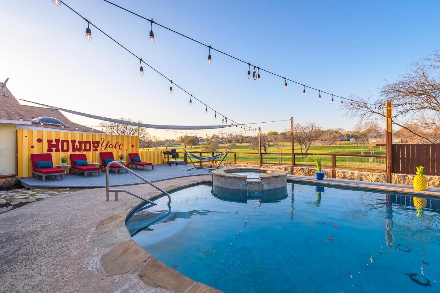 Stunning Pool Overlooking Golf Course & Game Room Σαν Αντόνιο Εξωτερικό φωτογραφία